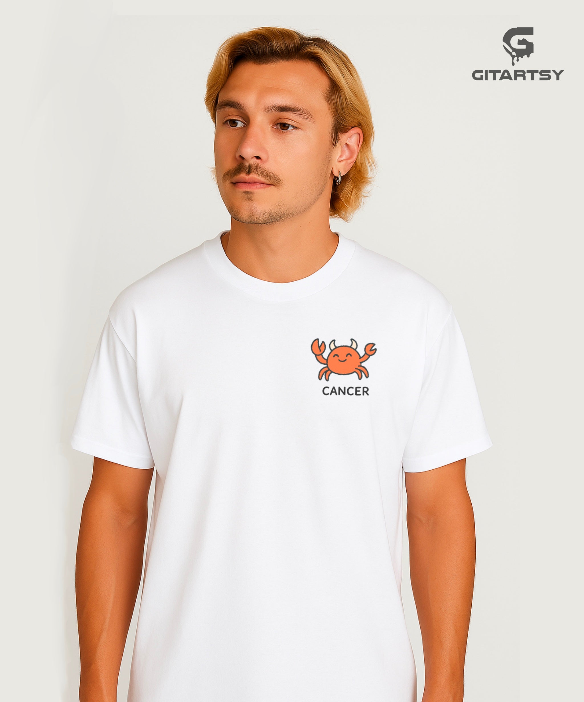 Cancer Zodiac T-Shirt – Soft, Sweet &amp; Secretly Savage Astrology Tee (Unisex) front