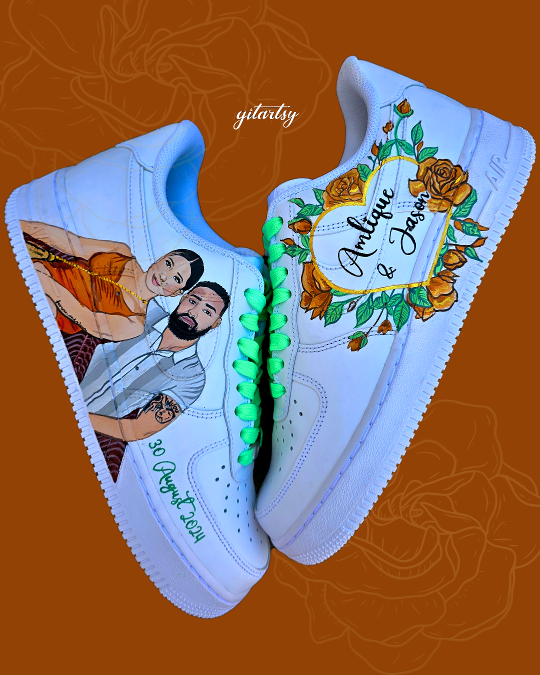 customise nike sneakers