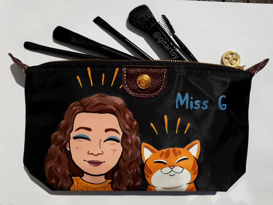 A hand-painted leather wallet featuring a custom portrait of a person, pet, or loved one. The painting is detailed, colourful, and made using premium-quality waterproof leather paints. Ideal for gifting or personal keepsakes, this wallet showcases artistic craftsmanship and premium leatherwork.

