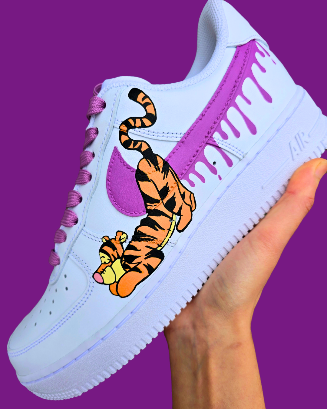 custom nike cartoon