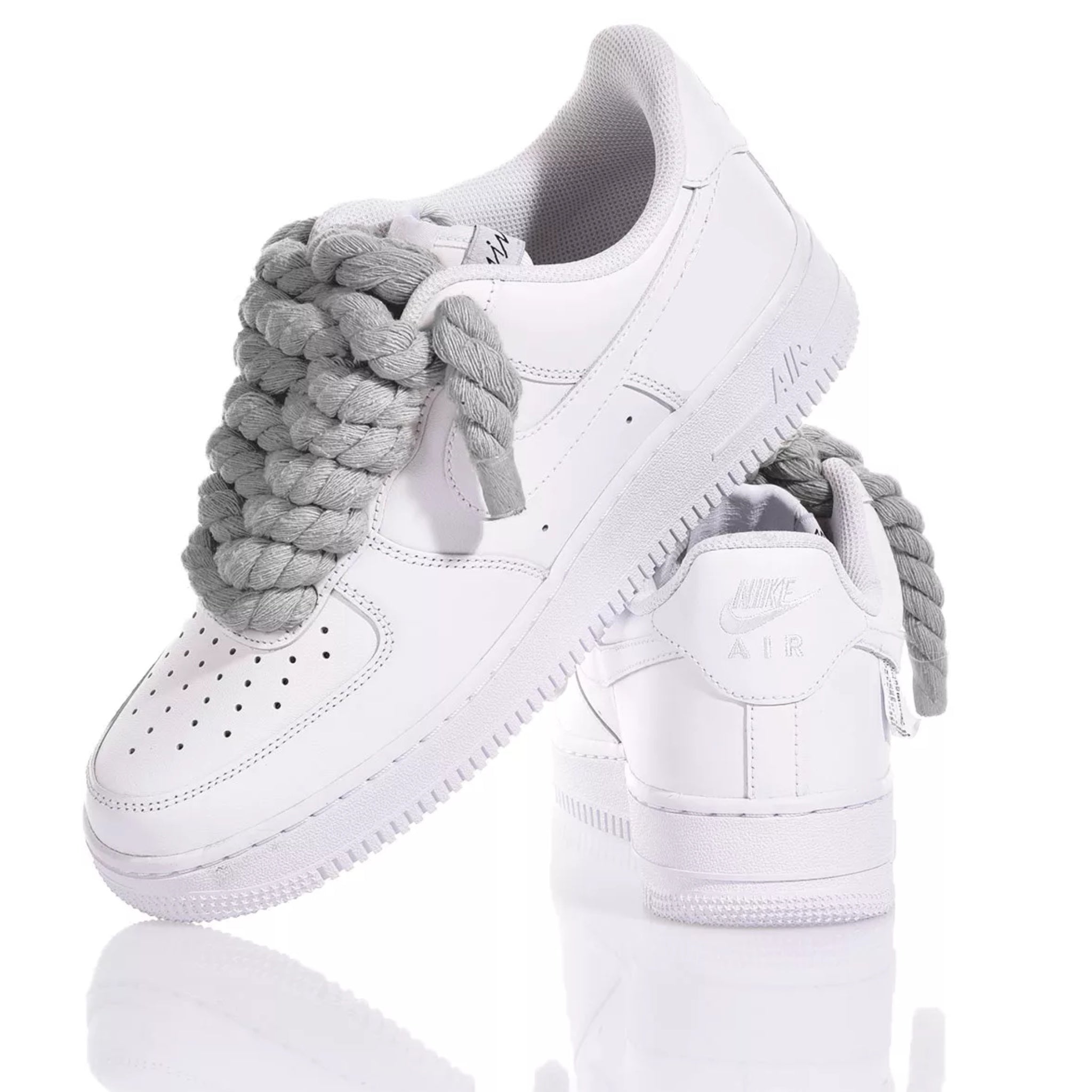Nike Air Force 1 Thick Rope Laces - Gray – Gitartsy
